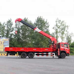 Camion-grue télescopique fiable Dongfeng 6x4 de 12 à 14 tonnes avec flèche longue pour la construction - Product Image 4