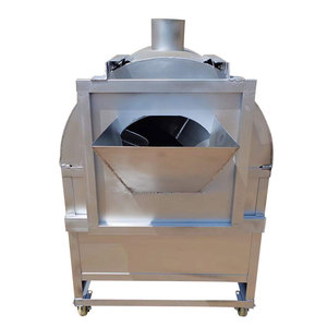 Machine de torréfaction horizontale à tambour, électrique et à gaz, pour châtaignes, arachides, graines de tournesol et produits laitiers, vente en gros - Product Image 4