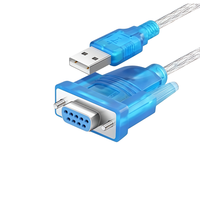 Câble adaptateur convertisseur USB 2.0 vers série DB9 RS232 9 broches mâle