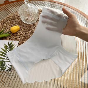 Ropa Interior Femenina al por Mayor, Bragas Sin Costuras para Mujer, Bragas Invisibles de Seda de Hielo Ultrafinas, Transpirables y Sexys - Product Image 4