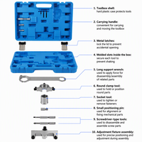 Kit d'outils de calage moteur en acier au carbone, ensemble de réparation d'alignement d'arbre à cames universel pour atelier automobile