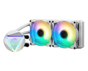 หม้อน้ำรุ่นใหม่ MAG CORELIQUID 240R V2 WH&BK RGB รองรับ LGA1700 LGA1851 และ AM4 AM5 สำหรับคอมพิวเตอร์เล่นเกม - Product Image 5