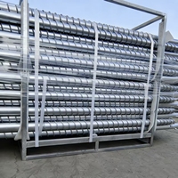 Pieu hélicoïdal galvanisé à chaud 85μm pour fondation solaire photovoltaïque