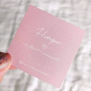 Recycled 300GSM Eco-Friendly One Side Fold Press Clothing Label Business Custom <b>Gift</b> Thank You Card Your Own Design Printing - Product Image 2