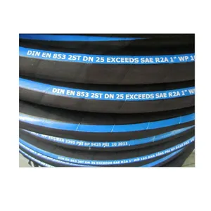 High Pressure Hose High Pressure Hydraulic Rubber Hose For Excavator Hose Pipe Connector