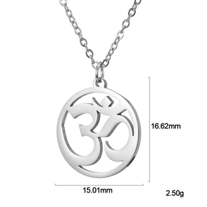<span class=keywords><strong>Collana</strong></span> <span class=keywords><strong>con</strong></span> ciondolo <span class=keywords><strong>con</strong></span> Chakra Yoga OM <span class=keywords><strong>collana</strong></span> <span class=keywords><strong>girocollo</strong></span> <span class=keywords><strong>con</strong></span> amuleto indù per donna uomo gioielli in acciaio inossidabile - Product Image 6