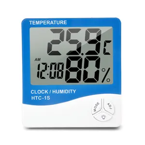 Anseny HTC-1wall Hygrometer Thermometer Fahrenheit Grote Lcd Hygrometer Digitale Thermometer In India