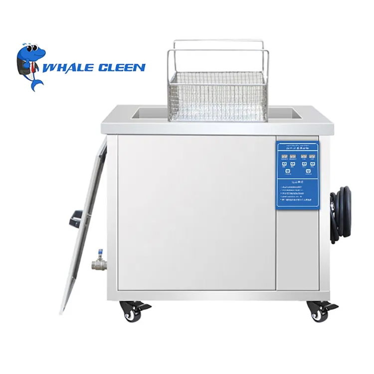 Blauwe Vinvis Oem Odm 600W Power Instelbaar 1500W Verwarmer 38l Industriële Ultrasone Reinigingsmachine