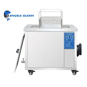 Blue Whale OEM ODM 600W Power Adjustable1500W Heater 38L Industrial Ultrasonic Cleaning Machine