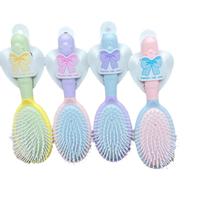 Outil de coiffure de brosse de massage à coussin d'air de qualité professionnelle pour cheveux bouclés avec poignée en caoutchouc confortable soulagement du cuir chevelu à usage domestique
