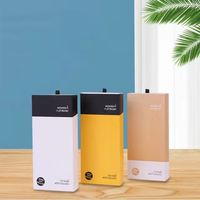 Boîte à tiroirs en papier personnalisable Boîte cadeau de rangement avec emballage coulissant Revêtement UV de gaufrage par stratification mate pour une finition de qualité supérieure