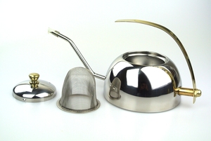 <span class=keywords><strong>Kalita</strong></span> Pot à goutte 600ml en acier inoxydable Bouilloire à café Pot à thé - Product Image 4