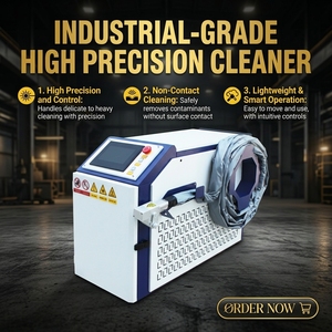 เครื่องทำความสะอาดพื้นผิวขนาดใหญ่ กำลังสูง 3kw 2kw 1500w เลเซอร์กำจัด<span class=keywords><strong>ส</strong></span>นิม เครื่องทำความสะอาดราคาประหยัดแบบพกพา เครื่องเลเซอร์ CNC <span class=keywords><strong>ส</strong></span>ำหรับทำความสะอาด<span class=keywords><strong>ส</strong></span>ี - Product Image 1