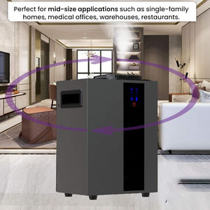 Hot Selling A300 Waterless Scent <b>Diffuser</b> Machine Smart Lock <b>Electric</b> Essential <b>Oil</b> <b>Diffuser</b> Aroma <b>Diffuser</b> Black Metal 12V 8W - Product Image 3