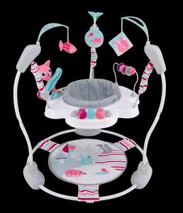 2024 Ladida usine prix de gros en acier inoxydable bébé marchette cavalier videur musique - Product Image 4