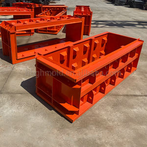 Cassaforma in acciaio di alta qualità blocco di cemento parete protettiva concava blocco convesso stampo - Product Image 4