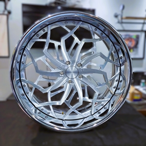 Jantes en alliage forgé à 5 trous, peintes, à grand rebord, 20-24 pouces, pour <span class=keywords><strong>Corvette</strong></span> CHEVY RUCCI, multi-rayons 6x139.7 - Product Image 2