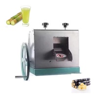 Hot Selling Huishoudelijke Suikerrietafzuigkap Handbediende Mobiele Suikerriet Extracting Squeepersing Juicer Molen Machine