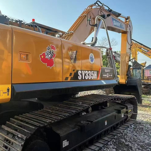 Excavadoras Sany SY335H excavadora sobre orugas usada 34TON máquina de construcción SY 235 245 365 a la venta - Product Image 1