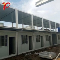 Vente flash Duplex Amovible 20 Kits de cabanes en rondins Wendy Maison en conteneur modulaire préfabriquée