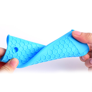 Non-slip Silicone Xử Lý Chủ <span class=keywords><strong>Cookware</strong></span> Bộ Phận Potholder Gang <span class=keywords><strong>Skillet</strong></span> Grip Tay Áo Bìa Pot Chịu Nhiệt Pan Xử Lý - Product Image 5