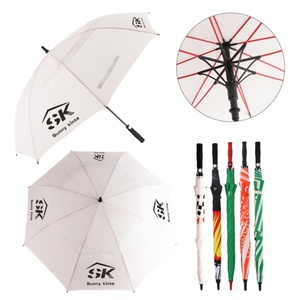 Sombrilla Grande Sunny Kinte para Golf y Eventos Deportivos, con Varillas Rojas Reforzadas de Fibra de Vidrio, Techo Ventilado para Lluvia, Regalo Empresarial - Product Image 4