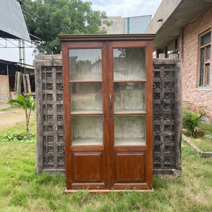 Modern Antique Design Luxury Classic <b>Vintage</b> Solid Wood Kitchen <b>Cabinets</b> Small Almirah Storage Units - Product Image 1