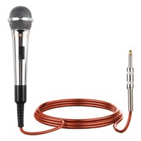 Microphone filaire à bobine mobile pour carte son live, système audio karaoké KTV à domicile, discours public et conférences en bus