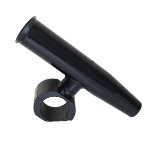 Nouveau support de canne à pêche simple en aluminium Raider SL10 pour bateau, fixation par pince T-Top, compatible avec tubes de 2,125 pouces/54 mm, poteau de fixation pour tour de barre ou poste inclinable - Product Image 2