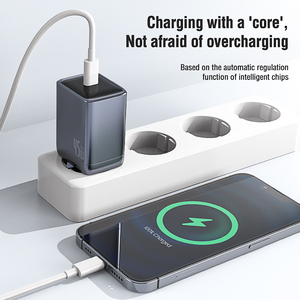PD 3,0 20W 30W 45W <span class=keywords><strong>Tipo</strong></span>-C USB <span class=keywords><strong>Cargador</strong></span> súper rápido con material ignífugo <span class=keywords><strong>de</strong></span> PC para dispositivos móviles-Adaptador universal - Product Image 4