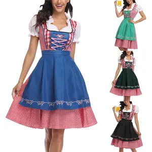 Adult Halloween Oktoberfest Cosplay Women Costume Anime Party Role Play Dress