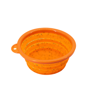 Taşınabilir gökkuşağı köpek kase-seyahat için katlanabilir silikon <span class=keywords><strong>Pet</strong></span> çanak, kamp, ev kullanımı, hafif ve yerden tasarruf - Product Image 3