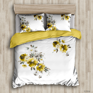 Aoyatex — parure de <span class=keywords><strong>lit</strong></span> en microfibre polyester, motif floral 3D, housse de <span class=keywords><strong>couette</strong></span> à motif floral, printemps et été - Product Image 2