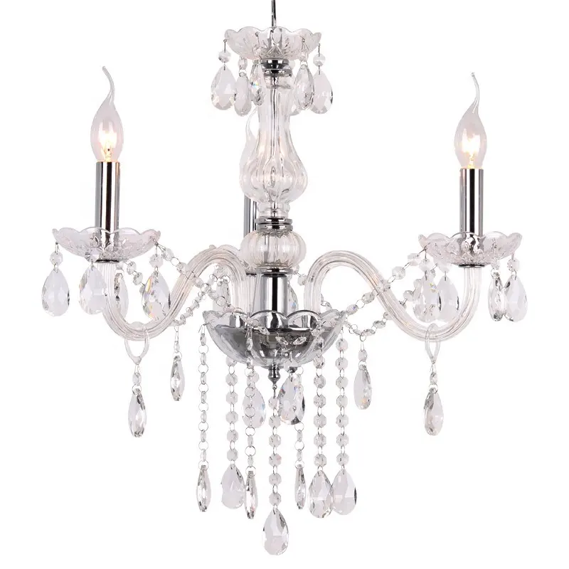 Custom murano glass led lights lighting chandelier high ceiling dining room luxury large modern maria theresa crystal chandelier