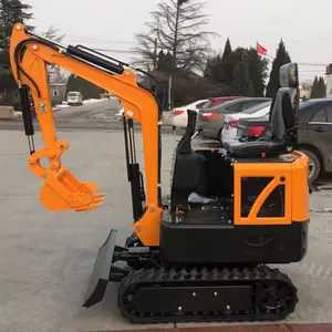 HOT SALE in North America and Europe Free Shipping 1.2 ton multi function Mini Excavator Free Excavator Accessories