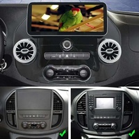 Radio para Auto Android 15 de 12.3 Pulgadas 2DIN para Mercedes-Benz Vito 2016, Receptor Estéreo, GPS, Navegación, DSP, Reproductor de Video, Carplay, Asistente de Reversa