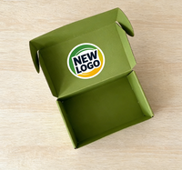 Boîte cadeau en carton ondulé pliable en forme d'avion - Écologique et recyclable pour les fêtes/anniversaires