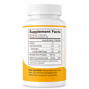 Suministro orgánico a granel de alta calidad 50000u/G Selenim Nattokinase suplemento de curcumina quercetina enzima bromelina gomitas para la salud - Product Image 2