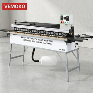 Máquina de Encintado de Bordes Totalmente Automática en Oferta, Recorte de Cabeza y Cola <span class=keywords><strong>para</strong></span> Sellado de Paneles de Puertas de Gabinetes - Product Image 1