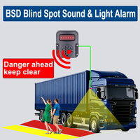 Avertisseur sonore universel 12V 24V BSD avec sirène sonore à haute décibels et alerte vocale IP68 pour véhicules de chantier OEM