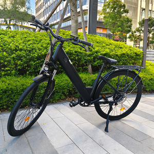 Bicicleta Eléctrica para <span class=keywords><strong>Mujer</strong></span>, Modelo Lady Bike, Disponible en la UE, con Marco Bajo, 28 Pulgadas, 250W, 25km/h, Bicicleta Eléctrica Urbana para Damas - Product Image 5