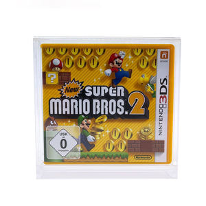 Boîtier de protection rigide en acrylique transparent pour console de jeu vidéo 3DS NDS Nintendo <span class=keywords><strong>PAL</strong></span>, avec protection UV et fermeture magnétique coulissante – <span class=keywords><strong>Prix</strong></span> usine - Product Image 3