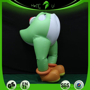 Maßgefertigter Aufblasbarer <span class=keywords><strong>Yoshi</strong></span>-Anzug Drachen-Ballon-Jumpsuit für Erwachsene - PVC/TPU-Material für Werbeaktionen & Veranstaltungen - Product Image 3