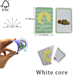 OEM מקצועי לימוד שפה מותאמת אישית כרטיסי זיכרון חינוכיים כרטיסי פלאש סט כרטיסים קוגניטיביים לילדים - Product Image 3