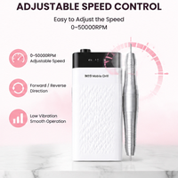Perceuse à ongles professionnelle : Perceuse à ongles PRO 50000 tr/min - Modèle 2024, élimination incroyablement plus rapide de toute la plupart des ongles en acrylique