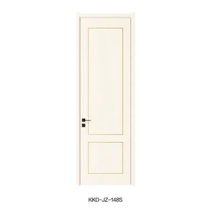 Portes intérieures pré-montées en bois peint de luxe contemporain pour projets résidentiels – Gain de temps et durabilité - Product Image 1