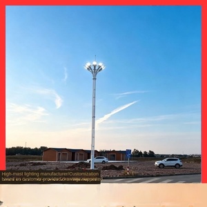 ไฟส่องสว่างแบบเสาสูง LED จากโรงงานโดยตรง สำหรับใช้งานบนถนน ปรับความสูงได้ 15-50 เมตร ผลิตจากเหล็กและอลูมิเนียม มาตรฐาน IP65 รับประกัน 10 ปี ให้แสงสว่าง 360 องศา - Product Image 2