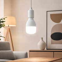Ampoules LED de haute qualité ultra-lumineuses à économie d'énergie, sans scintillement, pour usage résidentiel, alimentées en courant alternatif, culot B22/E27, certifiées CCC