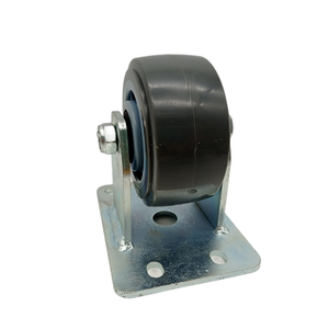 Classic High-Grade Steel Industrial <b>Wheels</b> Set Of <b>4</b> With Wrench Floor Protection And Anti-Skid Texture For Industrial <b>Trolley</b> - Product Image 6