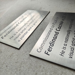 <span class=keywords><strong>Plaque</strong></span> métallique <span class=keywords><strong>personnalisée</strong></span> avec texte gravé, citations, certificat de récompense, <span class=keywords><strong>plaque</strong></span> nominative en métal - Product Image 1